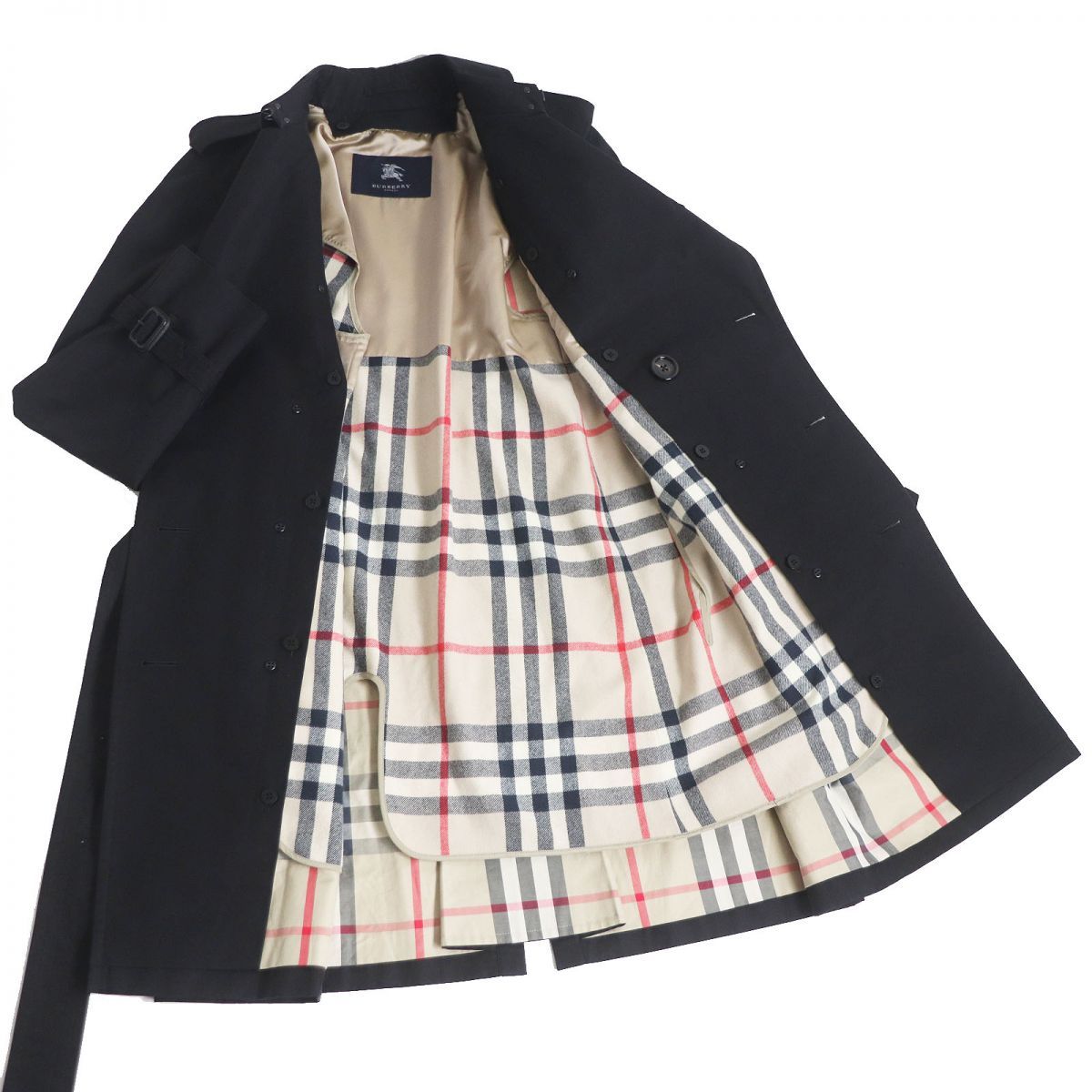美品□BURBERRY LONDON/バーバリーロンドン 裏ノバチェック柄 ロゴ 