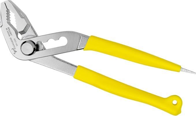 【在庫処分】ツノダ(Tsunoda) ドライバー付ウォーターポンププライヤー 150mm WP-150D 日本製 燕三条