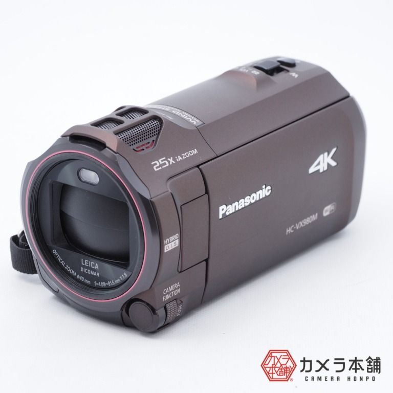 2002年春 美品 パナソニック Panasonic VX980M 4Kデジタルビデオカメラ