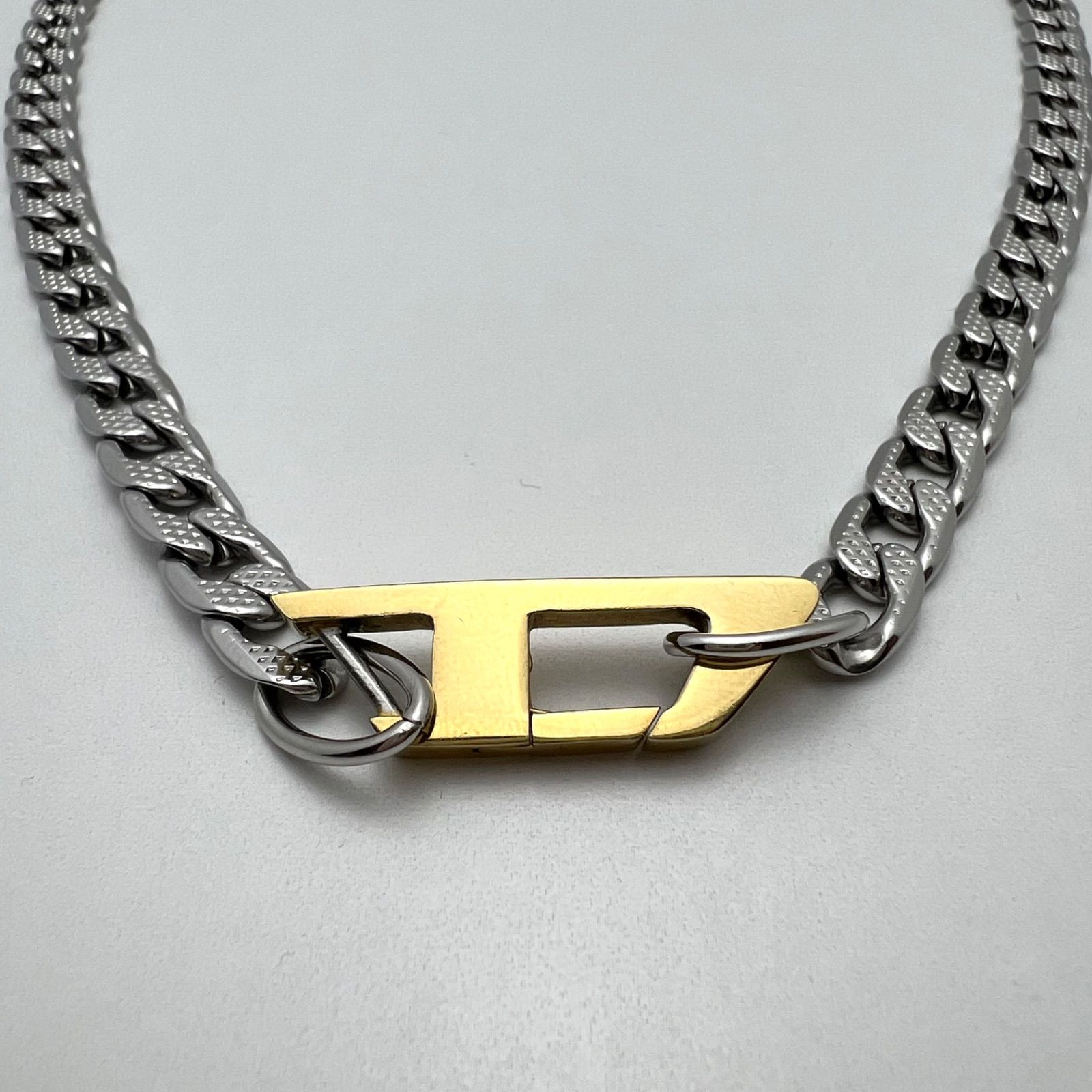 DIESEL stainless necklace DX134300DJW ディーゼル ステンレス 