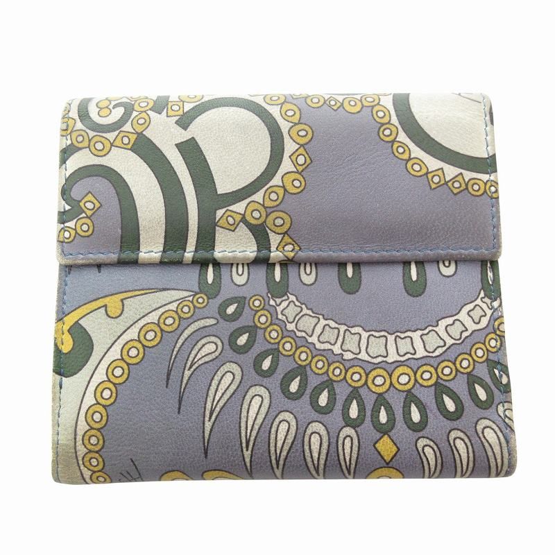 エミリオプッチ EMILIO PUCCI 二つ折り財布 ウォレット プッチ柄