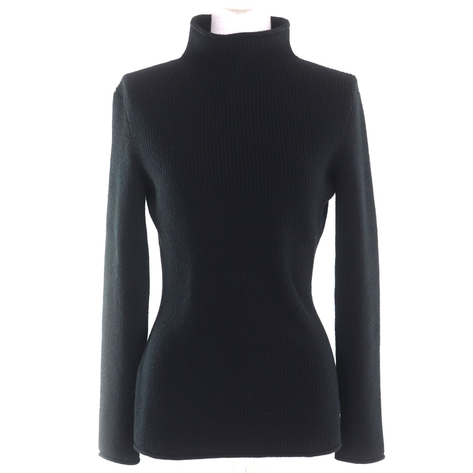 美品 長袖ニット カシミヤ100％ レディース 36 S BLAMINK 中古イヴサンローラン YVES SAINT LAURENT ヴィンテージ 美品 ニット