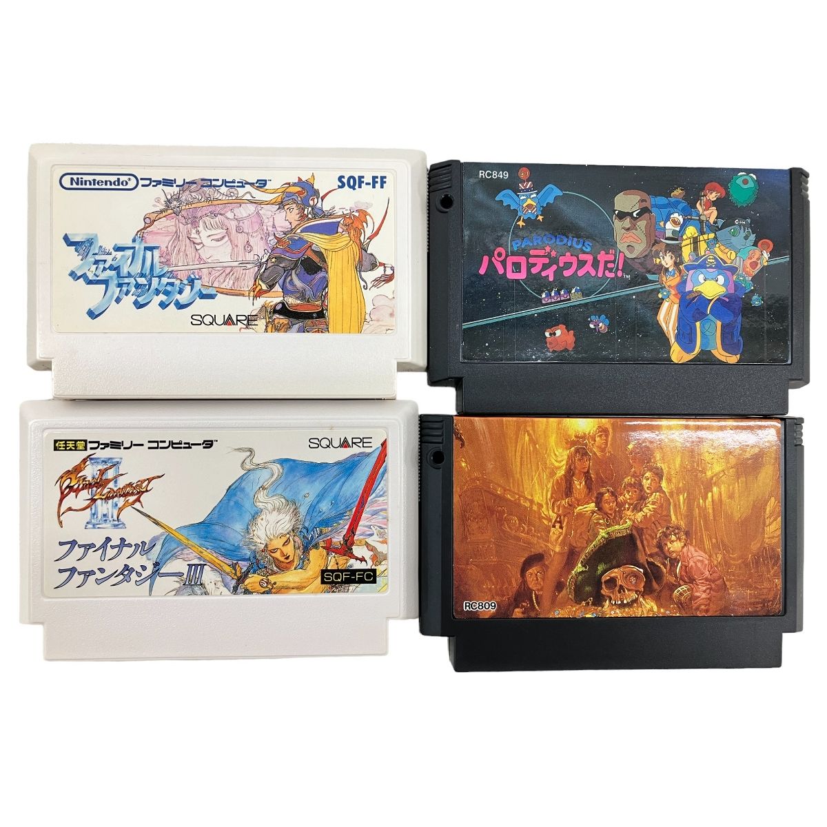 Nintendo/KONAMI/SQUARE SQF-FF/RC809 RC849/SQF-FC ファミリー 