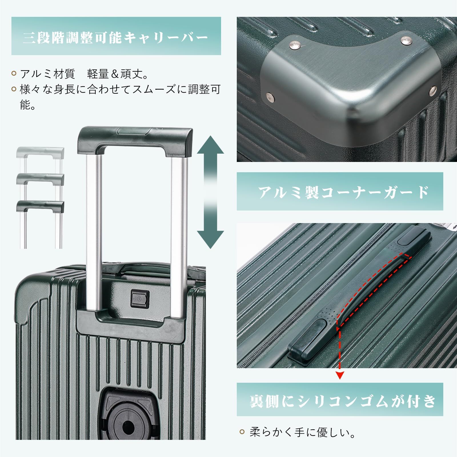 スーツケース 機内持込み
