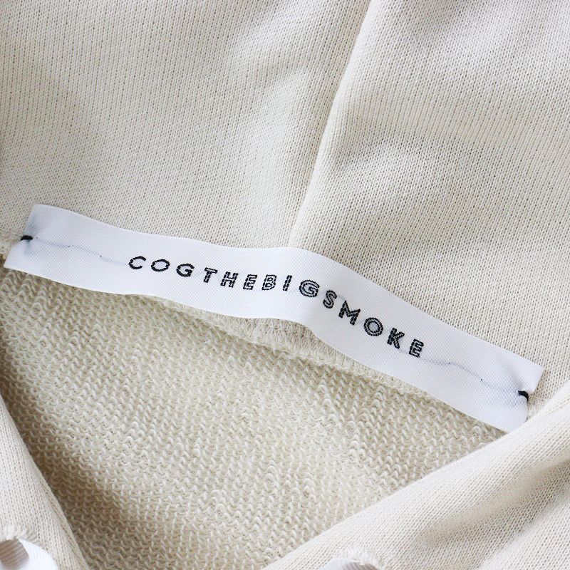 美品 コグザビッグスモーク COGTHEBIGSMOKE FALLON HOODY フレンチ 