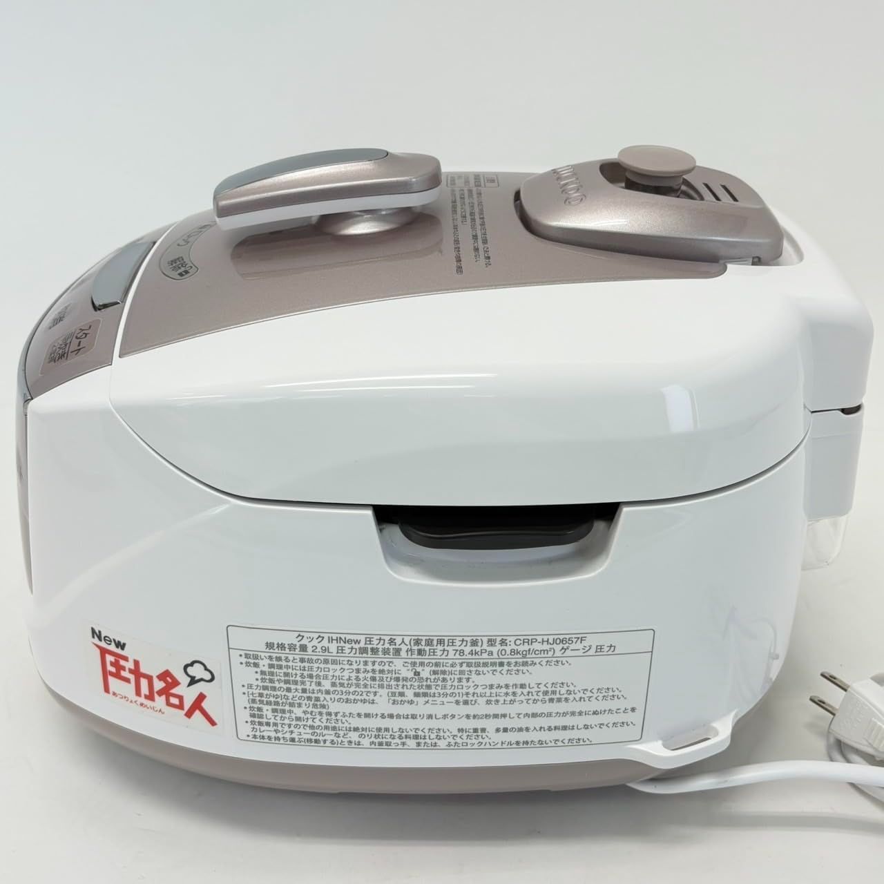 取扱説明書&レシピ付】CUCKOO IH式炊飯器 CRP-HJ0657F 高圧力炊飯