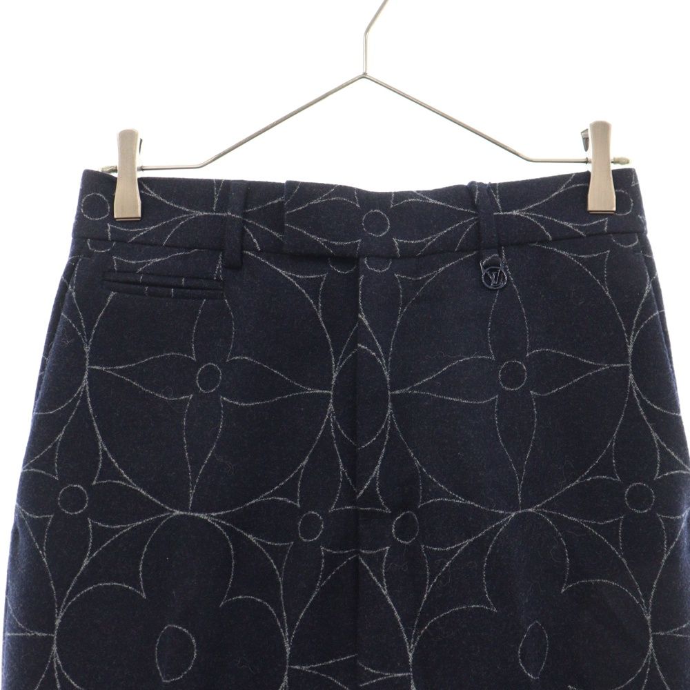 LOUIS VUITTON (ルイヴィトン) 21SS モノグラムフラワー ウール 