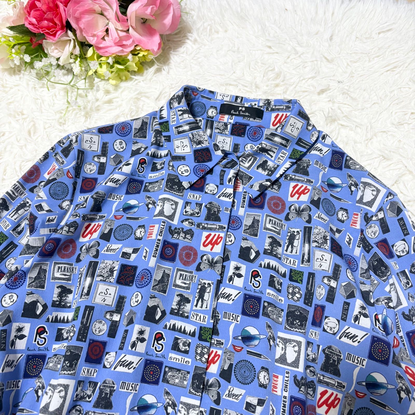 美品】Paul Smith オーバーサイズロングシャツワンピース 近年モデル