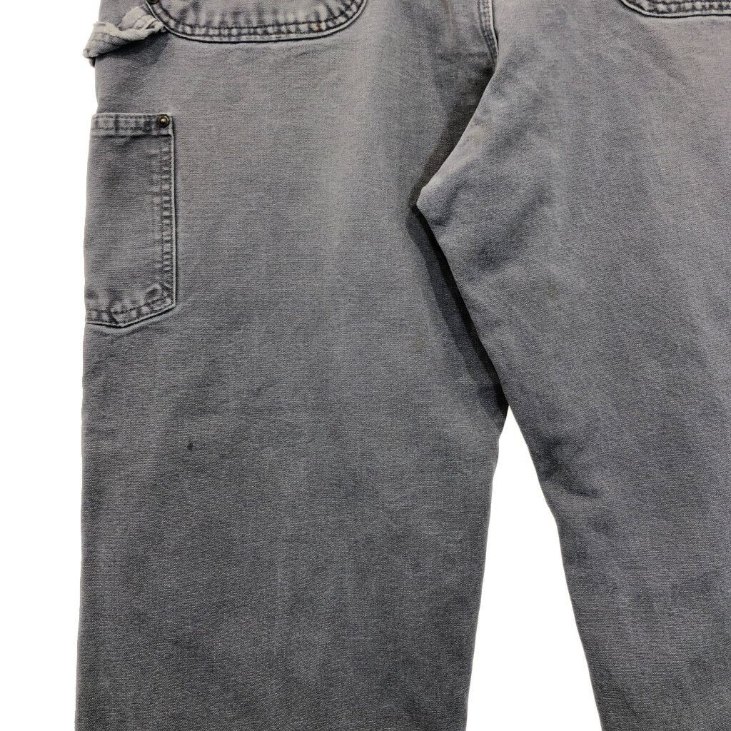 Carhartt カーハート ダック ダブルニー ペインターパンツ 大きいサイズ グレー メンズ W40 L32 古着 V2557