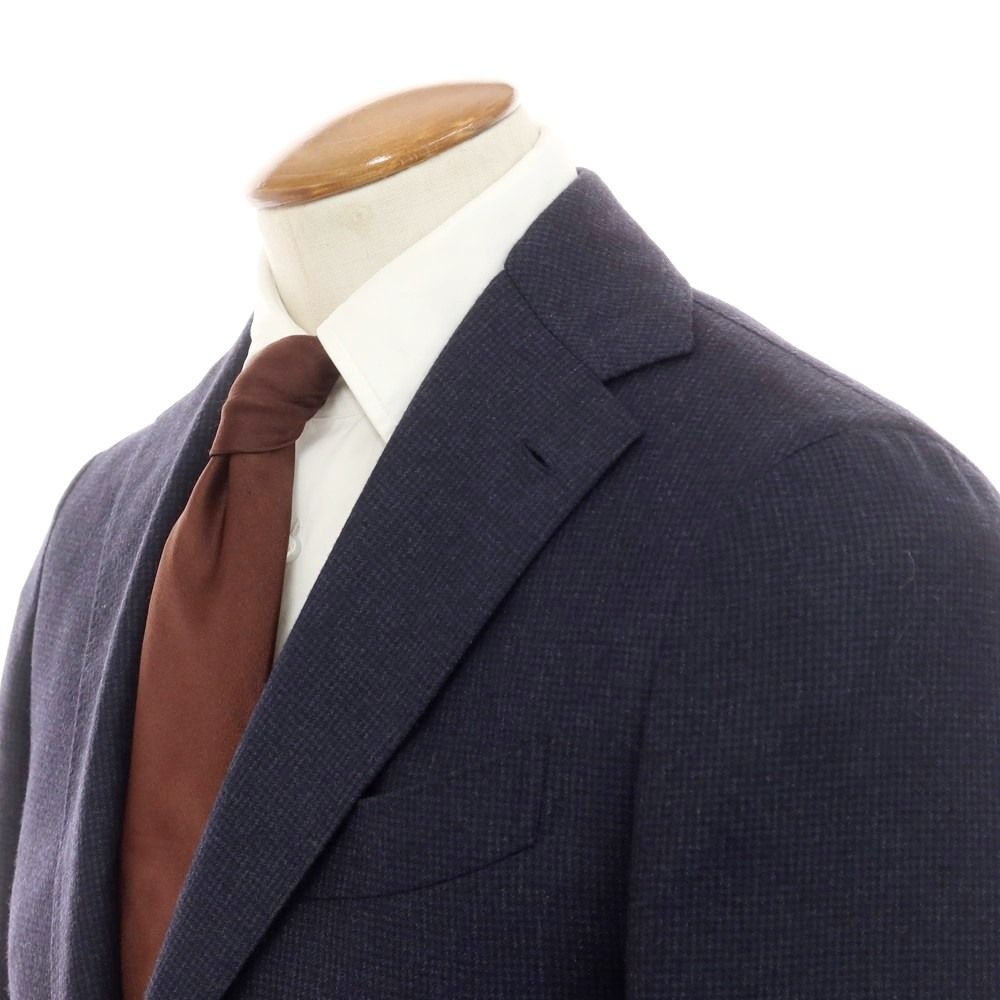 中古】ラルディーニ LARDINI ウール ハウンドトゥース柄 3つ 中古】ラルディーニ LARDINI ウール ハウンドトゥース柄 3つ