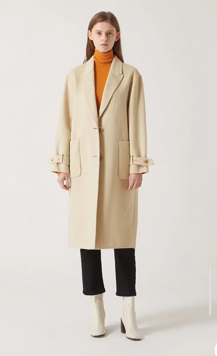 ウール ロングコート