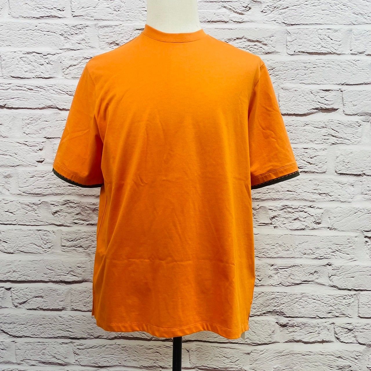 新品未使用・タグ付き】エルメス HERMES サドルステッチ Tシャツ 