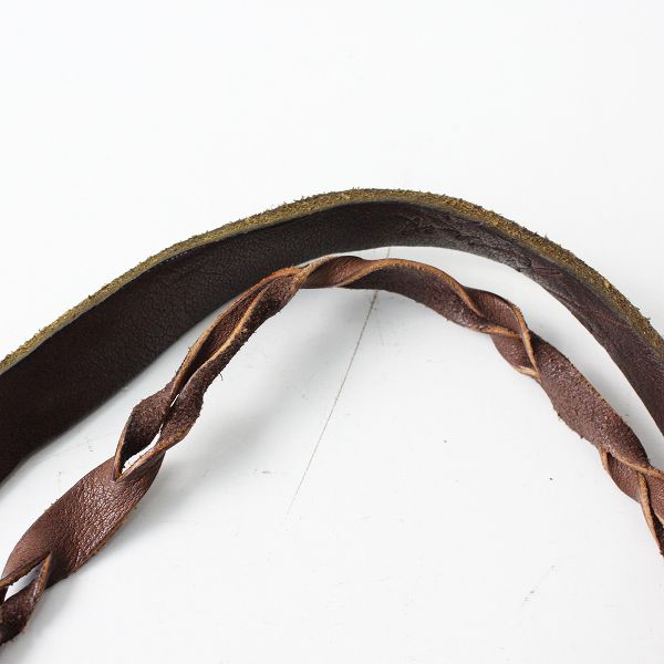 【新品】パラスパレス本革ベルト Pal'las Palace パラスパレス レザーベルト/ブラウン 牛革