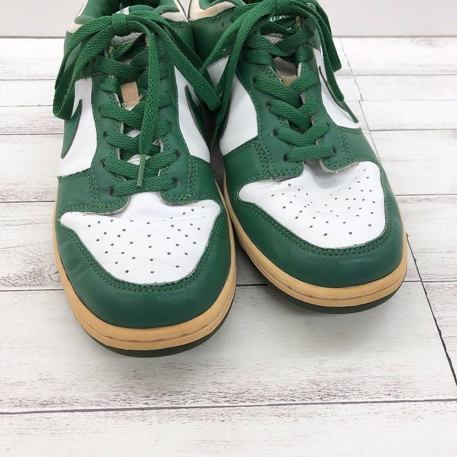 希少 レア 04年製 NIKE DUNK LOW CLASSIC GREEN 304714-132 ナイキ ...