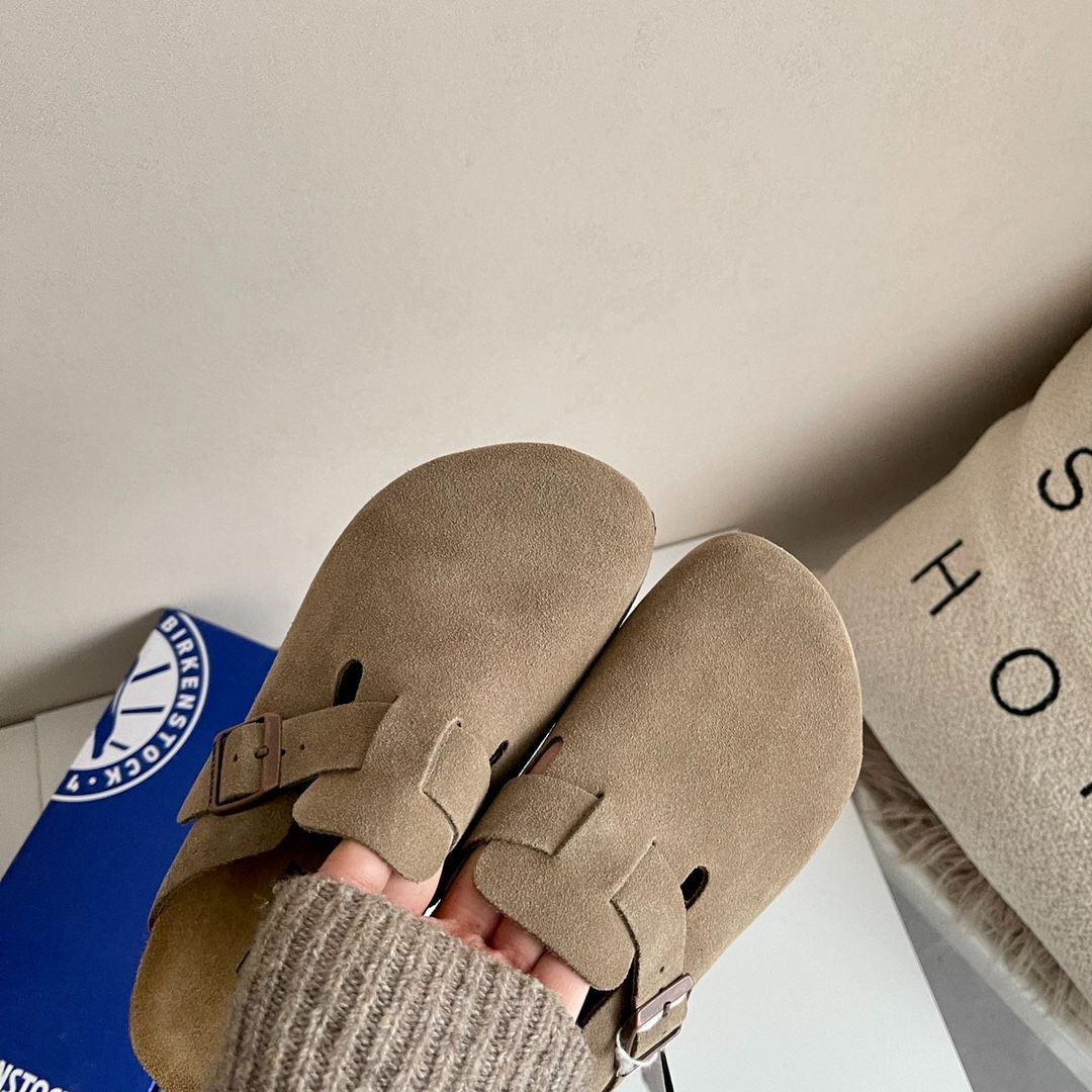 新品未使用 ⭐BIRKENSTOCK⭐ ビルケンシュトック ボストンスエード サンダル トープ # A6 メンズ サイズ - メルカリ