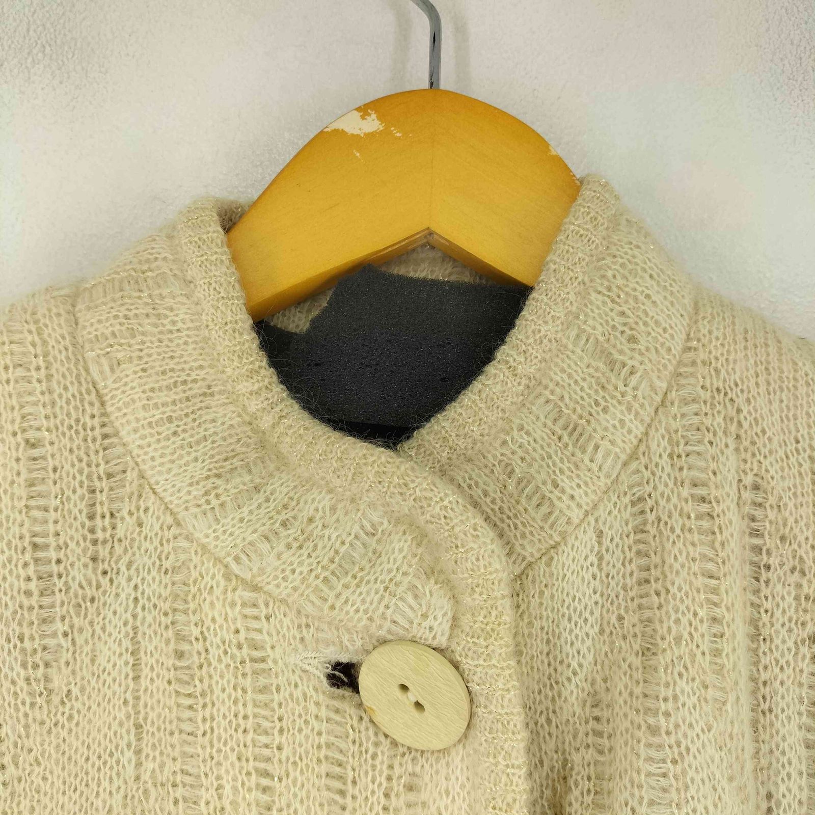 イヴサンローラン Yves Saint Laurent 90S 福助期 ナイロン混ニット 