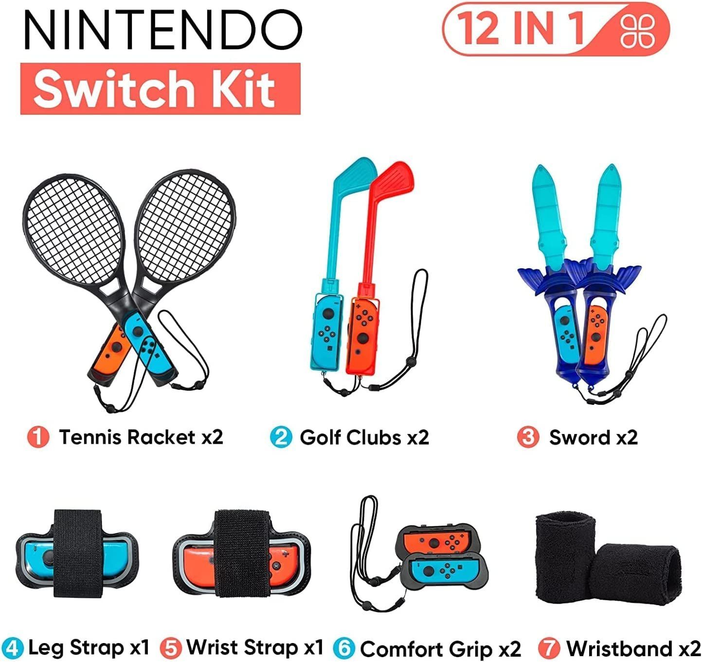 NINTENDO SWITCH Sports & スポーツグリップ セット Amazon.co.jp: 【16 in 1セット】Switch Sports(ニンテンドー
