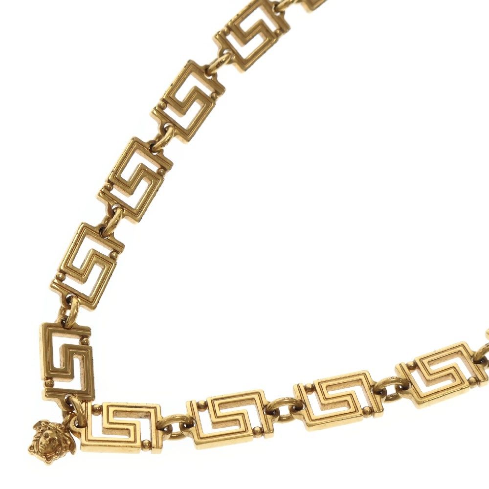 VERSACE (ヴェルサーチ) GRECA グレカ マニアネックレス ネックレス 