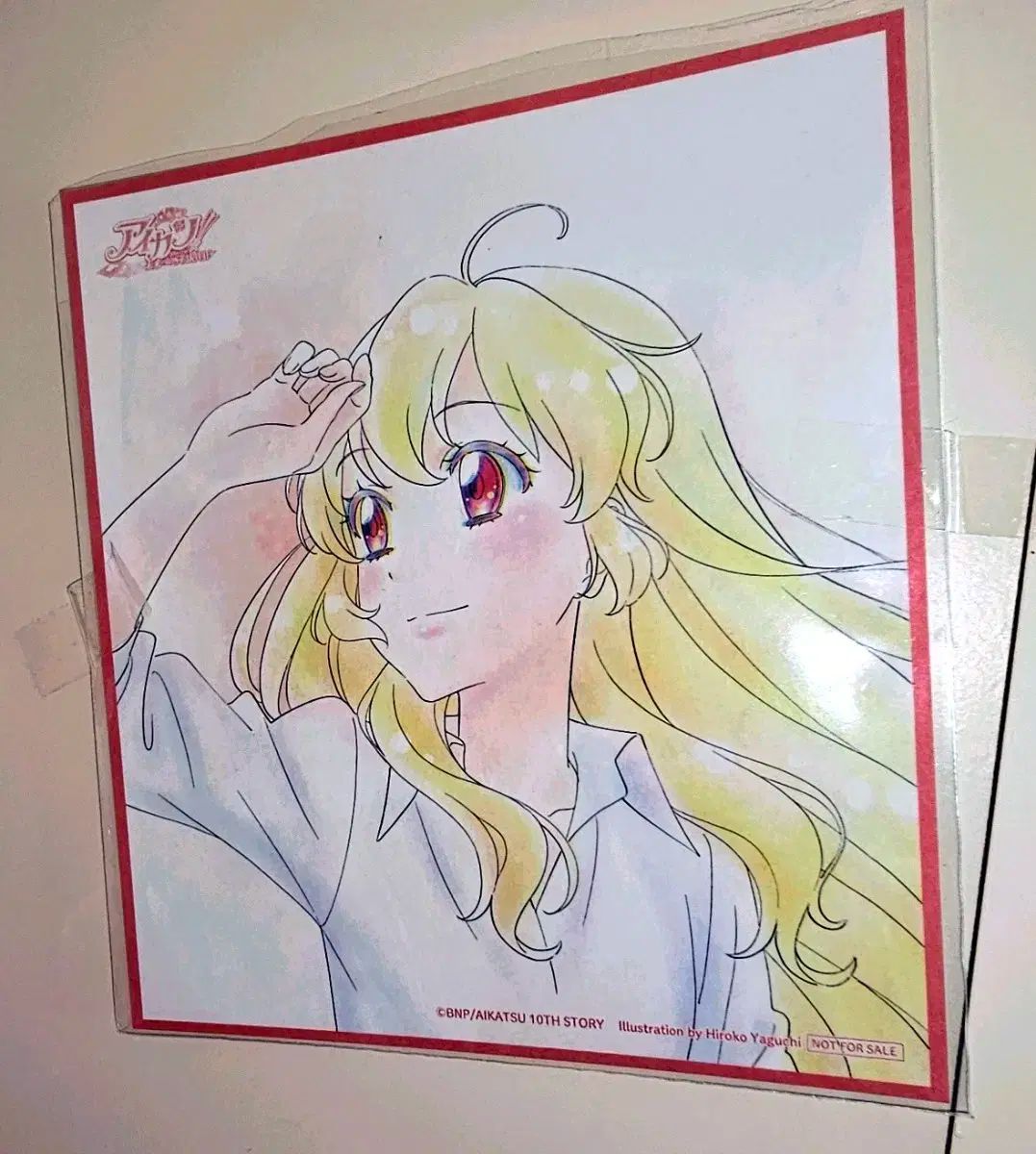 【雷市場（ポンジャン）商品韓国直送】 アイカツ! -アイドルカツドウ!-(アイカツ! ) サンリオ イチゴ 新聞 劇場版 ビジュアル色紙 ソレイユ プリント写真 写真 フォト PHOTO まとめ売り