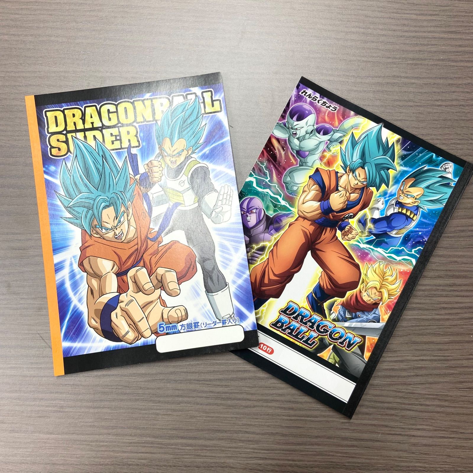 ドラゴンボール ノート2冊セット 新品】ドラゴンボール 方眼ノート れんらくちょう セット - メルカリ