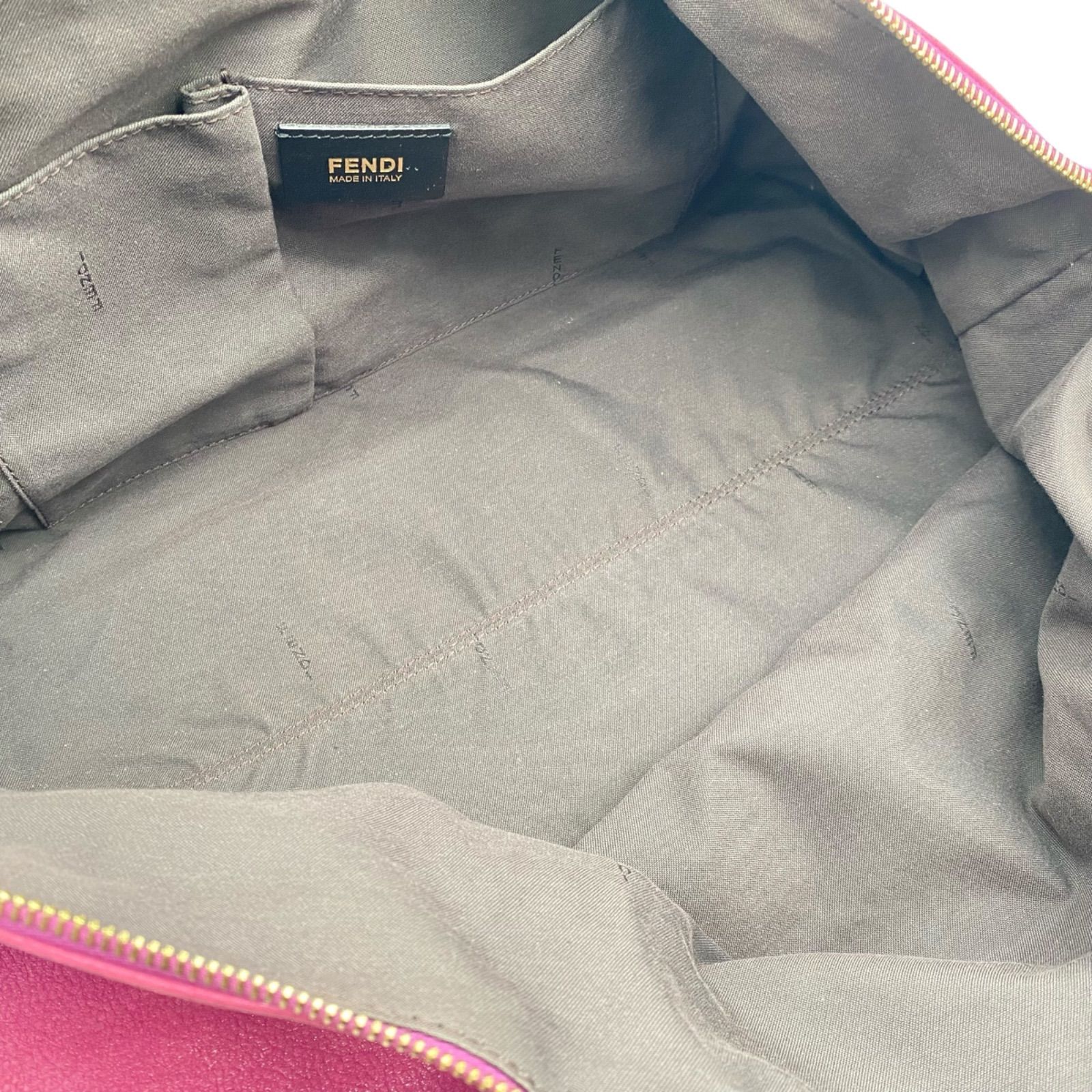 【美品】FENDI スエード レザー トートバッグ FFロゴ イタリア製 美品】FENDI スエード レザー トートバッグ FFロゴ イタリア製