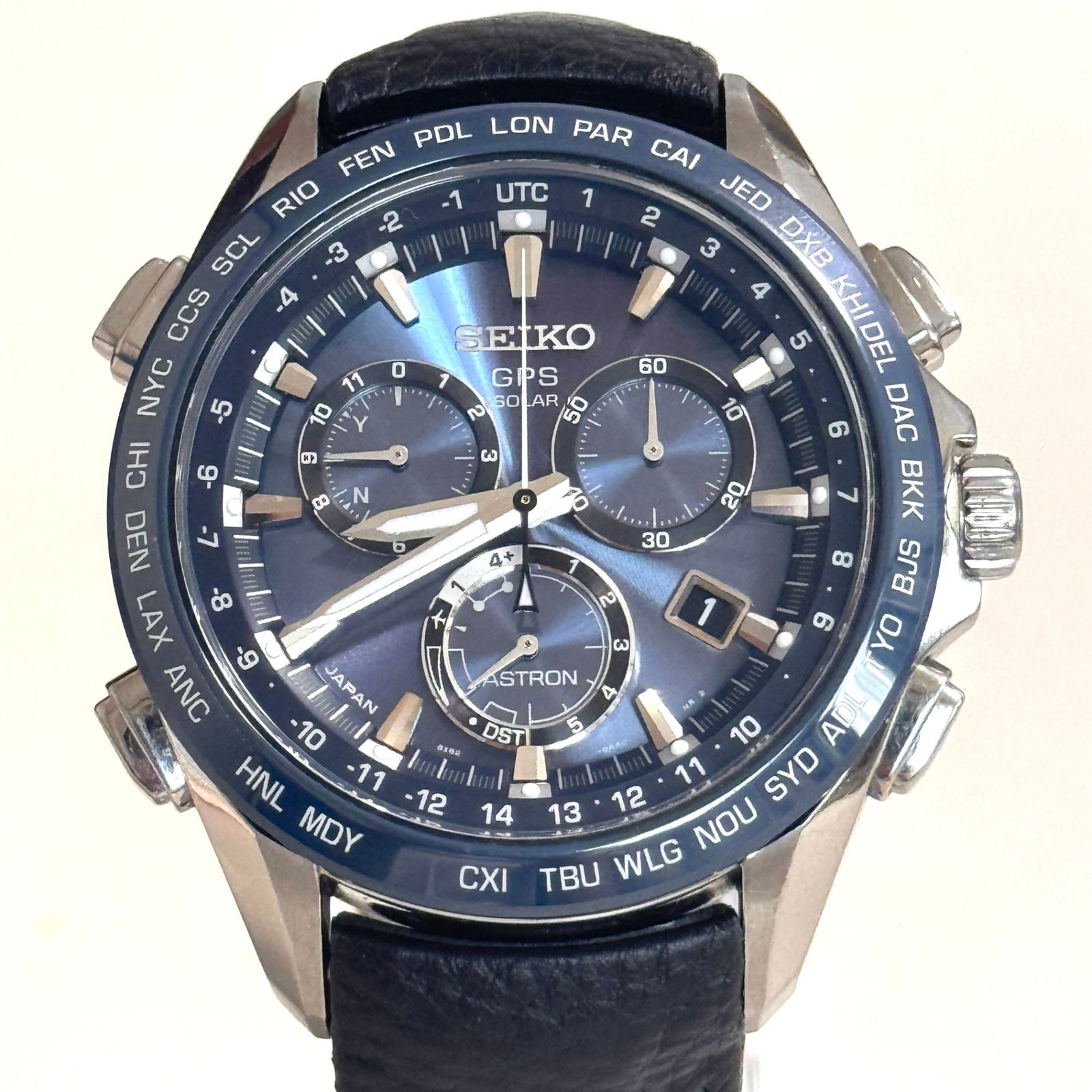 ベルト新品】セイコー アストロン SBXB005 8X82-0AB0-1 GPSソーラー