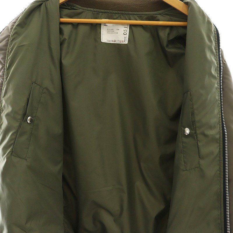 サカイ sacai Nylon Twill Blouson MA-1ジャケット ブルゾン 2