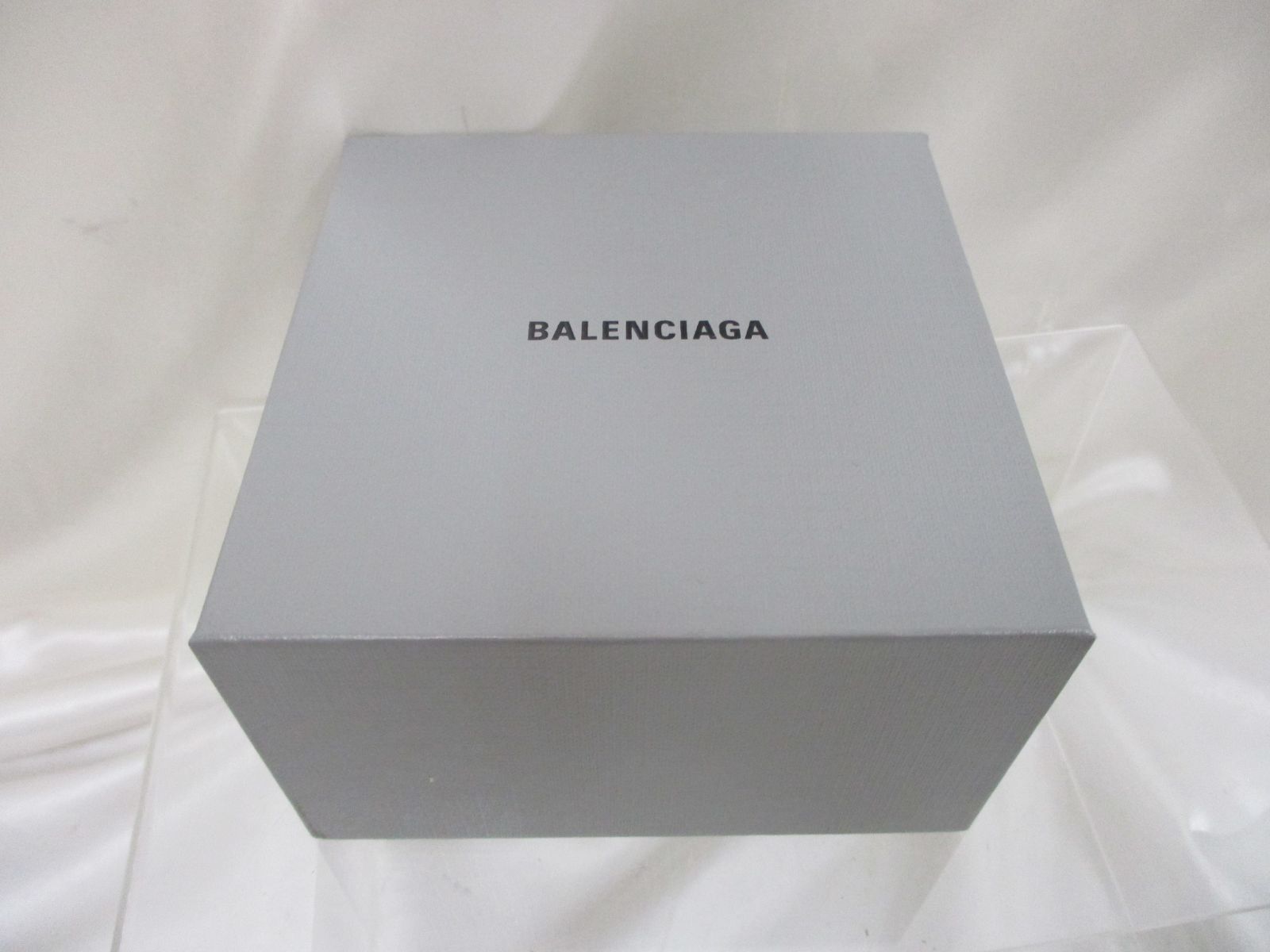 三沢】BALENCIAGA バレンシアガ ロゴプレート ブレスレット