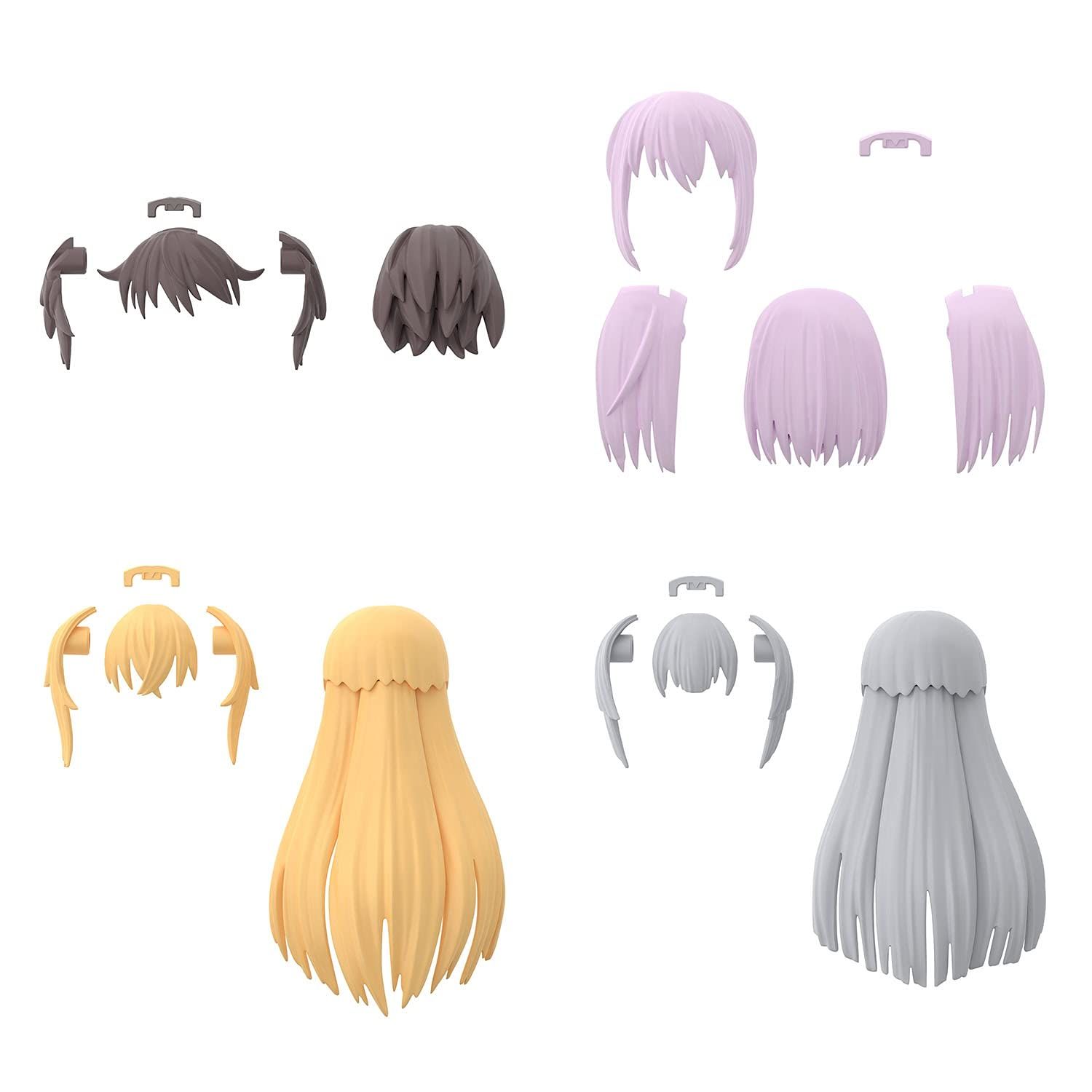 BANDAI SPIRITS 30MS オプションヘアスタイルパーツVol.4 (BOX) 