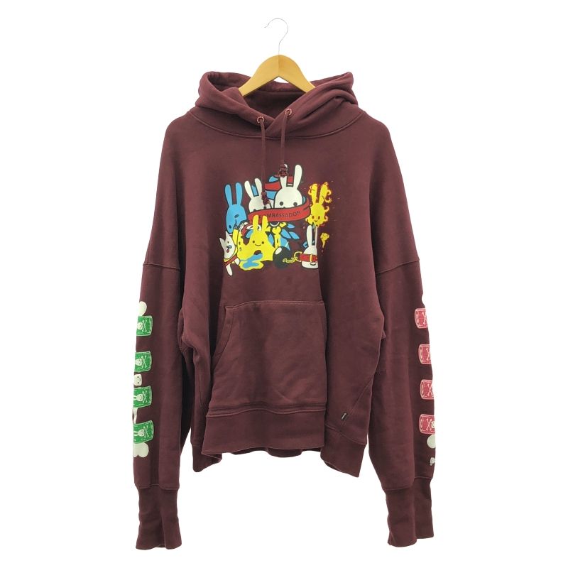 CUNE キューン　30th ANNIV HOODIE パーカー　ヘビーウエイト 中古】☆CUNE 30th ANNIV ヘヴィウェイトビッグパーカー 味覚remix