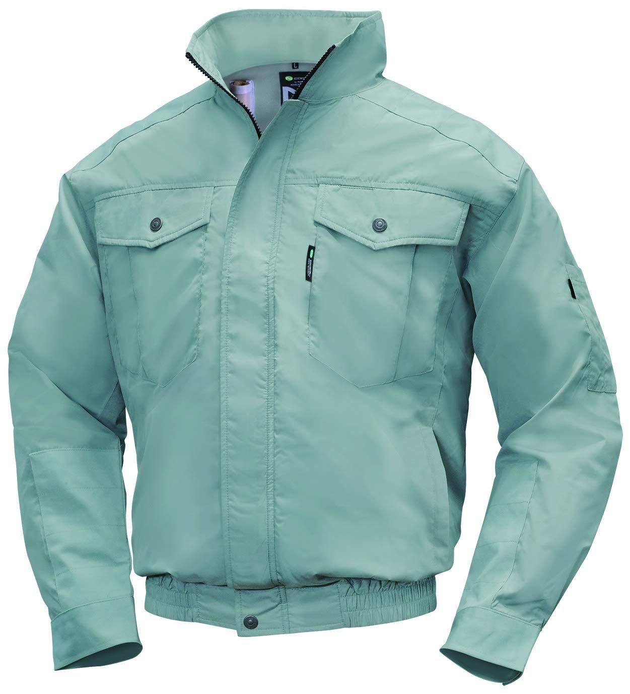 5営業日で発送 エヌ エス ピー NA-1111 Nクールウェア 服 S モスグリーン チタン エリポケ 8211841 1600859