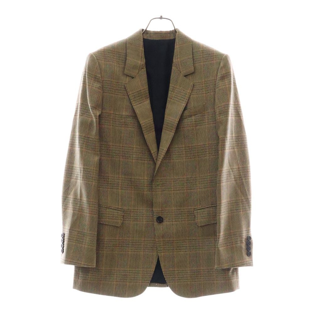 セリーヌ CELINE　ヴィンテージ　ツイード　テーラード　ジャケット　44 CELINE (セリーヌ) ウールチェックテーラードジャケット レディース