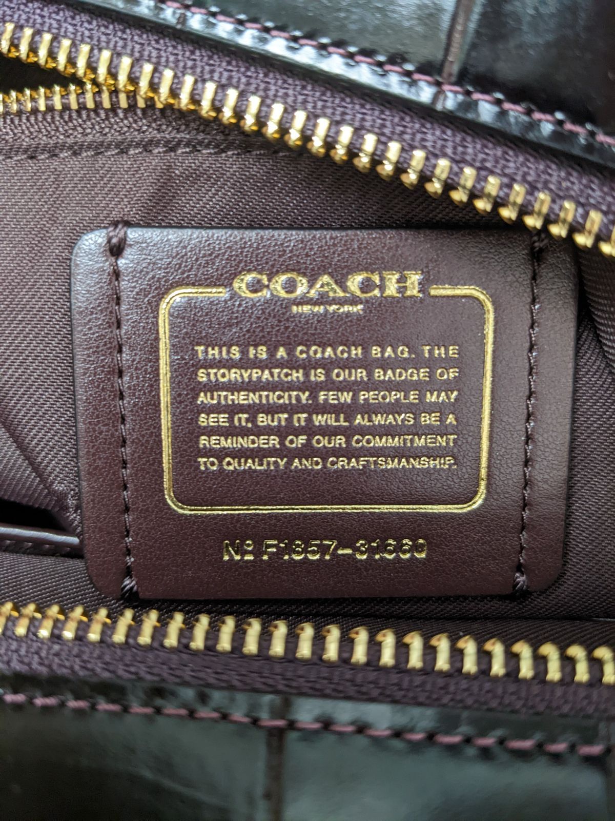 ⭐極美品❗COACH グレース クロコ柄 2WAY ショルダーバック⭐ - メルカリ