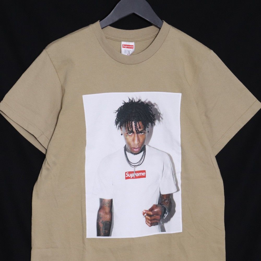 Supreme ヤングボーイTシャツ　ベージュ SUPREME NBA Youngboy Tee Sサイズ ベージュ - メルカリ