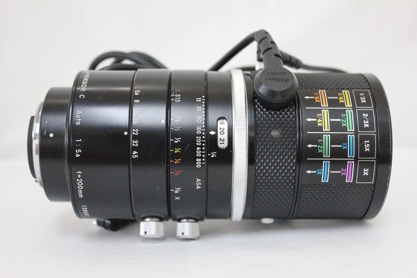 ニコン Nikon Medical-NIKKOR C Auto 200mm F5.6 レンズ v6941 120mmの