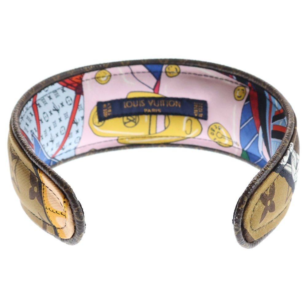 LOUIS VUITTON ルイヴィトン ヘッドバンド ビーマインドフル モノグラム カチューシャ ヘアバンド ブラウン M76740