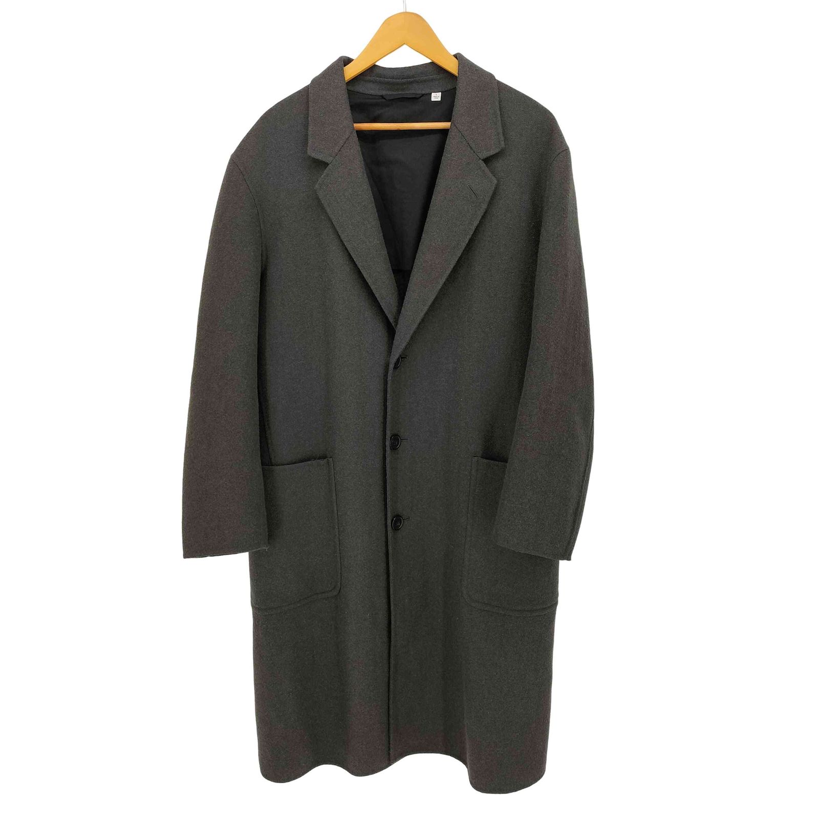 UNIQLO U ユニクロユー ダブルフェイスオーバーコートM新品 ユニクロ公式 | ダブルフェイスオーバーコート
