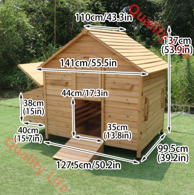 屋外鶏小屋