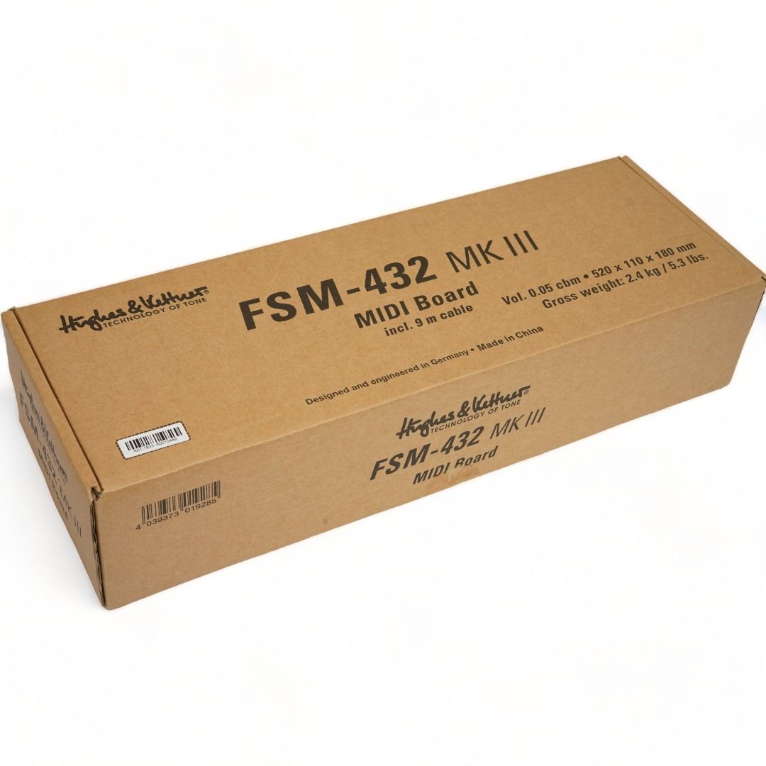 極美品】 HUGHES&KETTNER FSM-432MKⅢ フットスイッチ MIDIスイッチ