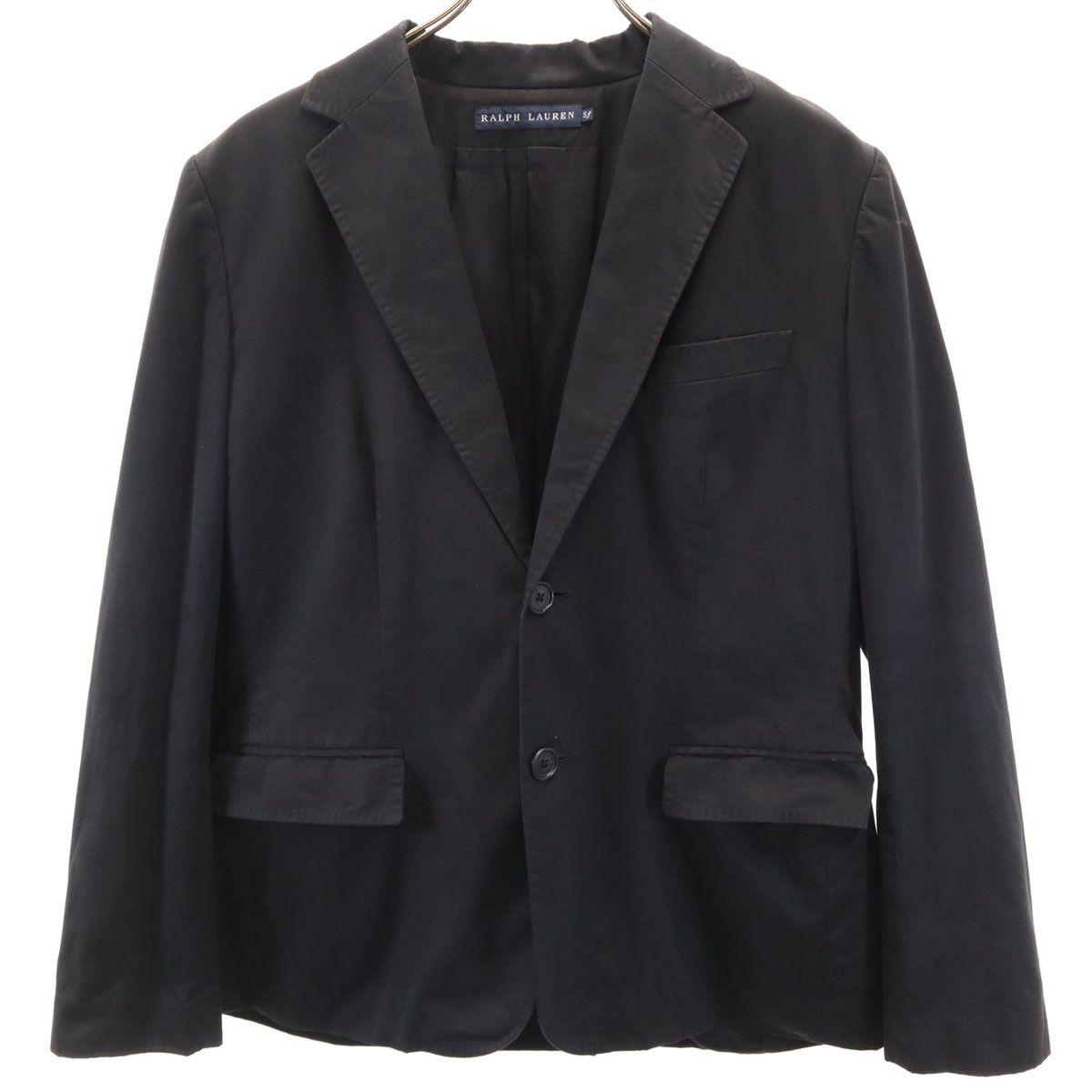 RALPH LAUREN ラルフローレン 日本製 テーラードジャケット 5F 黒 