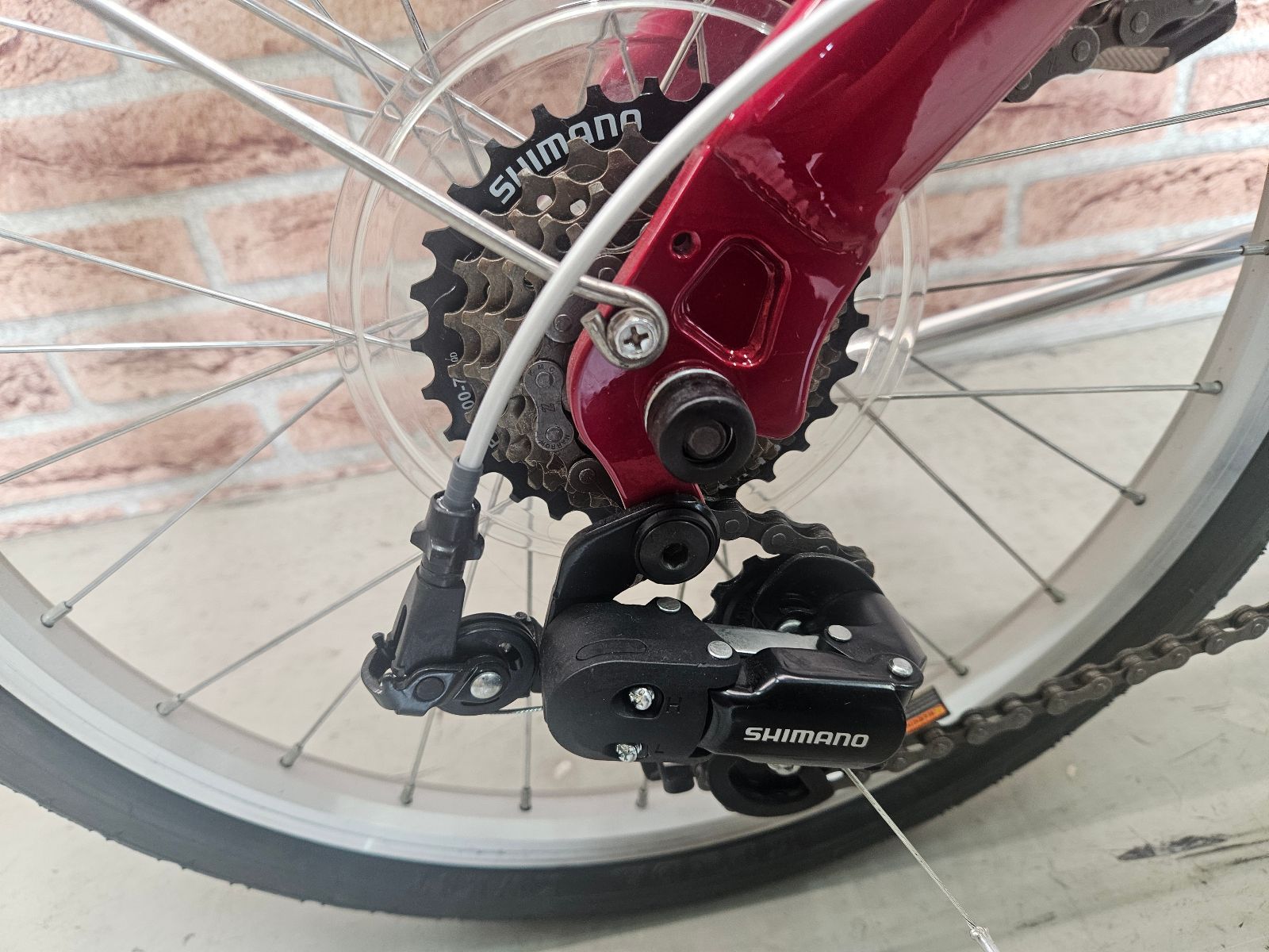 □【 西濃運輸 発送のみ 】良品!! DAHON ROUTE 20インチ 142cm