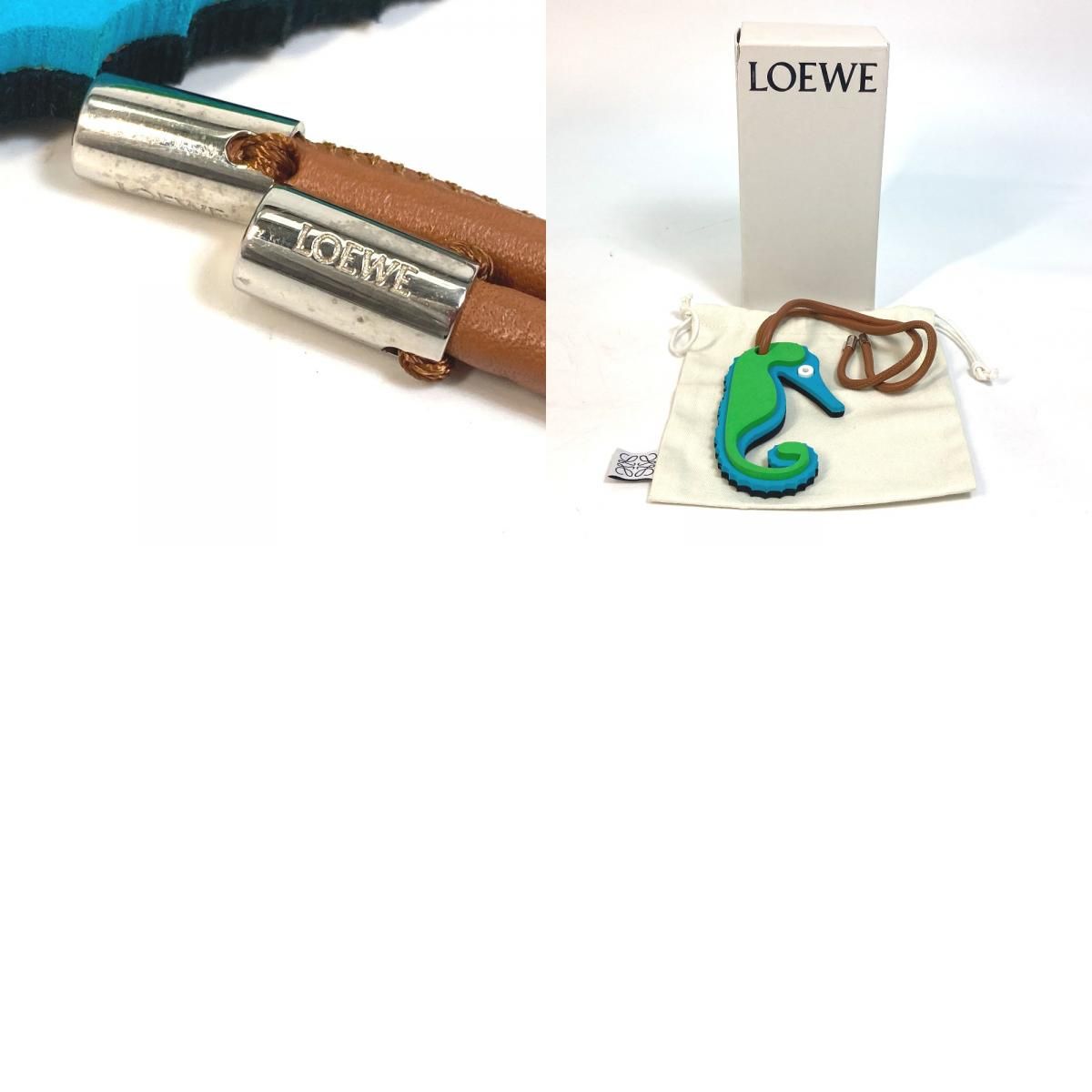 LOEWE タツノオトシゴ キーホルダー 楽天市場】【新着】【中古】LOEWE(ロエベ) キーホルダー