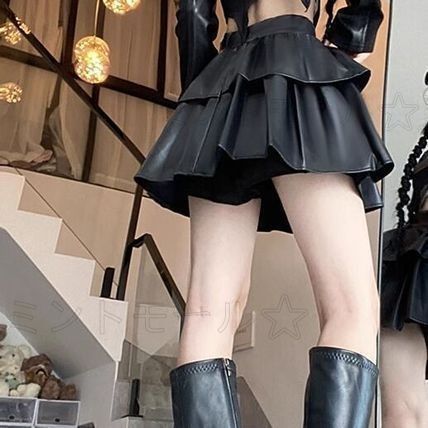 未使用のミニスカート セール】レイヤードポケットミニスカート（スカート）｜PAGEBOY