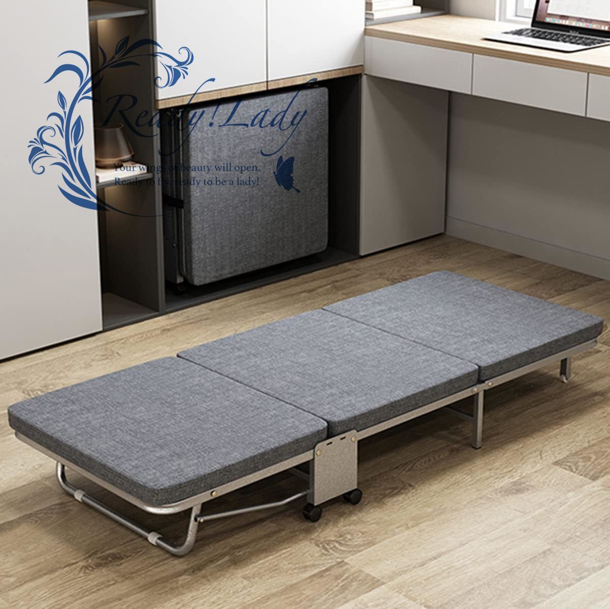 おりたたみベッド シングル 簡易ベッド 折り畳み ベッド マットレス