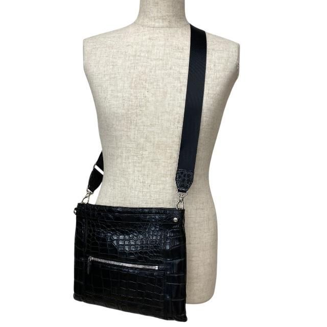 BEAUGRAND ボーグラン JRA クロコダイル 2wayショルダーバッグ BEAUGRAND ボーグラン 2way ショルダーバッグ クロスボディ