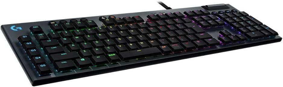 【中古】Logicool G ゲーミングキーボード G813-TC タクタイル Logicool G ゲーミングキーボード G813-TC 有線 タクタイル 茶軸