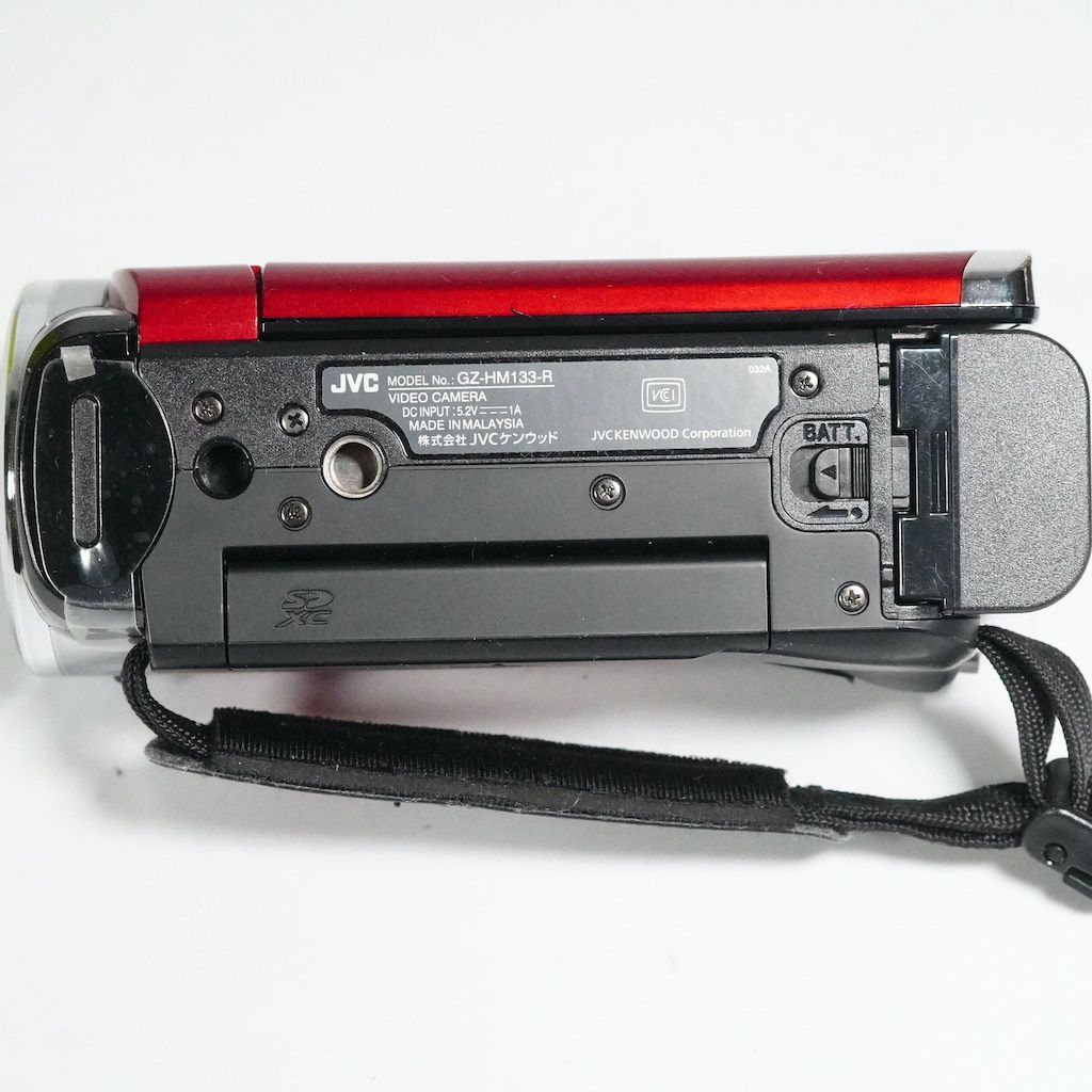 JVC Victor Everio GZ-HM133-R レッド 元箱 動作OK 返金保証