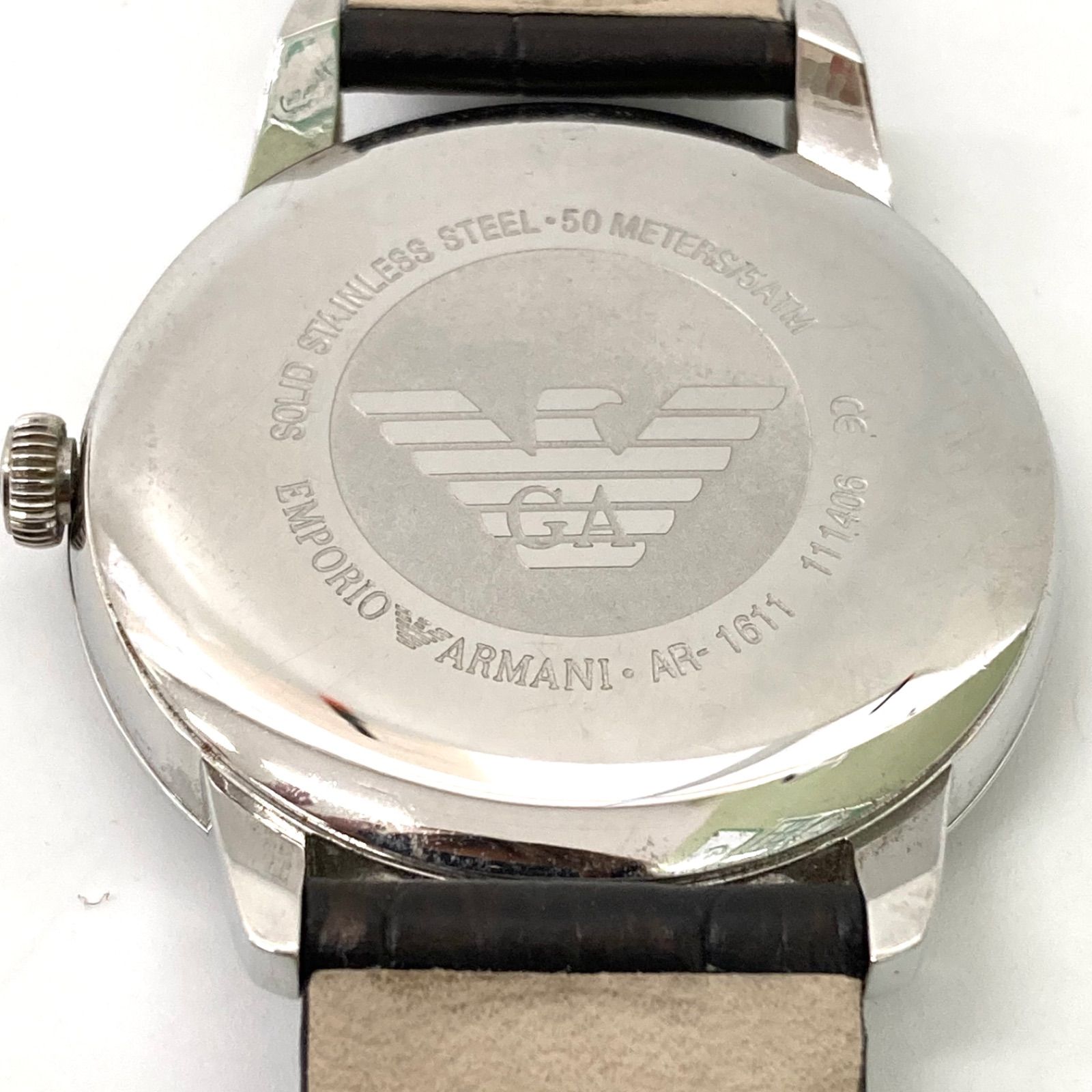 ?最終値下げ?【EMPORIO ARMANI】エンポリオアルマーニ クォーツ 