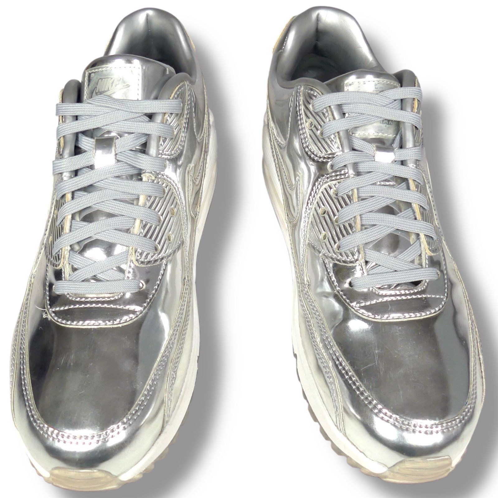 NIKE id ナイキ Air Max スニーカー 28 メンズ 銀 US10 シルバー