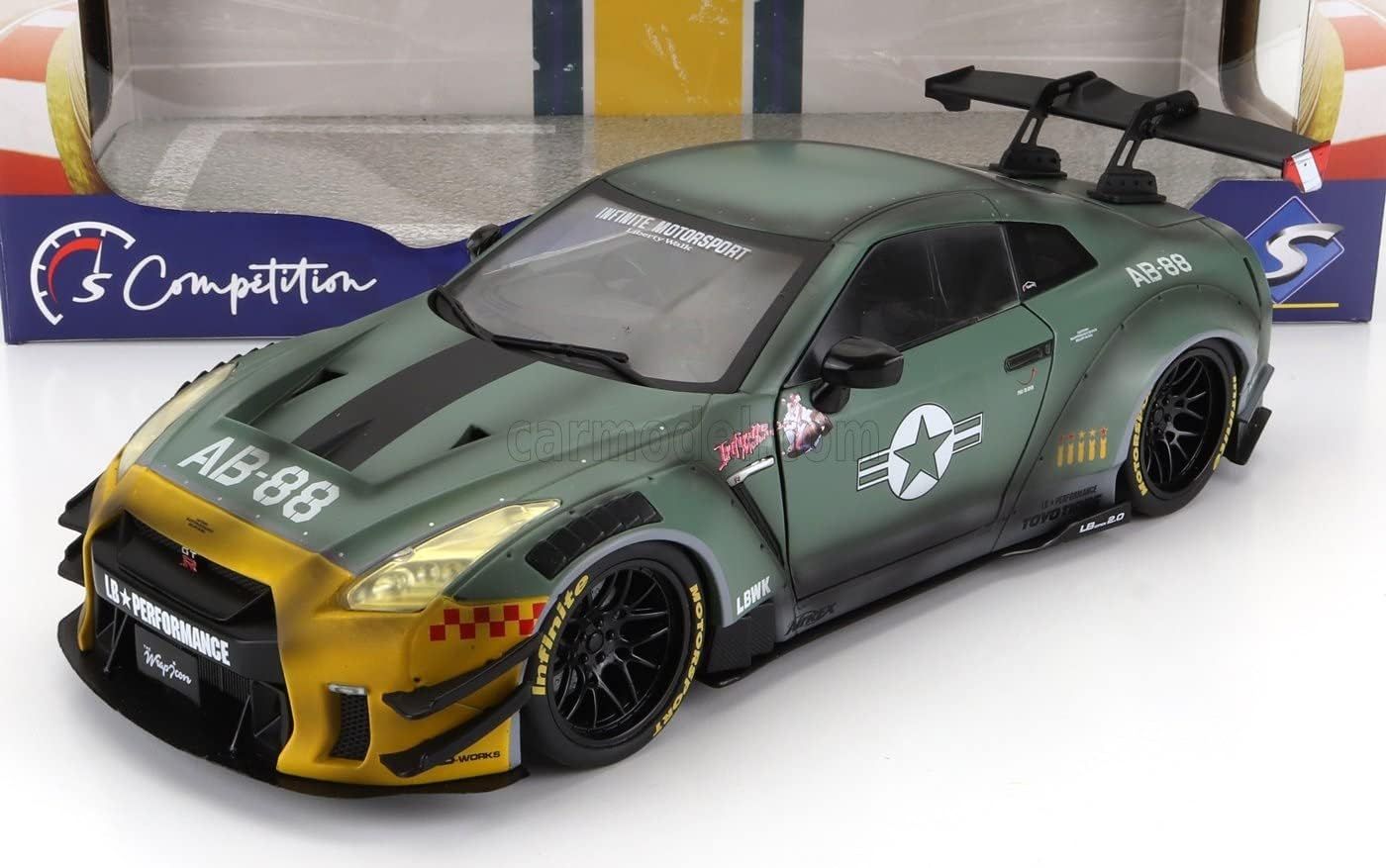 ソリド(SOLIDO) Nissan GT-R LBWK 1/18 ミニカー ソリド 1/18 日産 GT